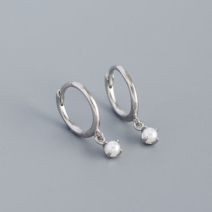 Minimalist Pearl Design Sense Earrings Women