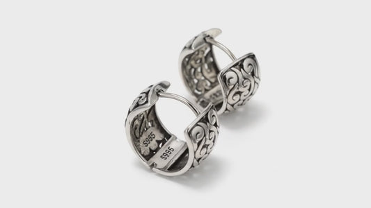 Relic Sterling Silver Earrings